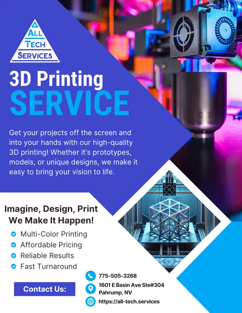 3D printing advertisement
